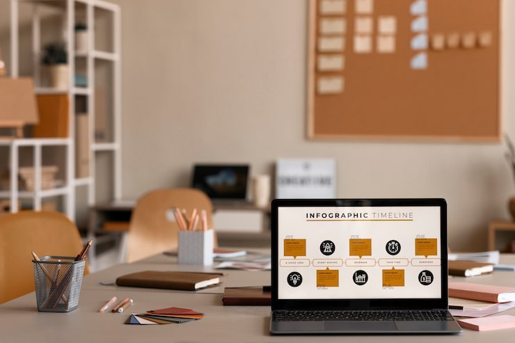 Modern UI design class at Flibbertigibbet Design Academy campus